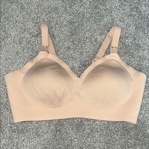 MOMCOZY Seamless Tan Women's Nursing Bra size L
